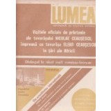 Revista Lumea, nr. 37- 40/1988