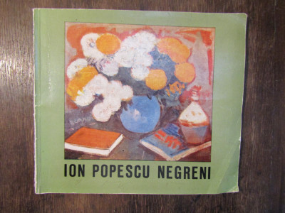 Ion Popescu Negreni - catalog expoziție pictură Muzerul de Artă 1987 foto