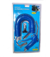 Pistol de suflat aer 3 8 cu furtun de 5M foto