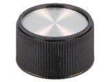 Buton rotativ termoplast &Oslash;6mm &Oslash;28x16mm fără indicator
