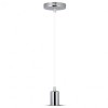 Pendul tavan soclu E27, crom/alb, V-TAC
