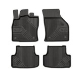 Set Covorase Auto din cauciuc Tip Tavita Premium 3D Seat Leon (2012-2020)