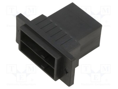 Conector TE Connectivity Dynamic D-5200 tată 6 pini cablu-placă negru foto