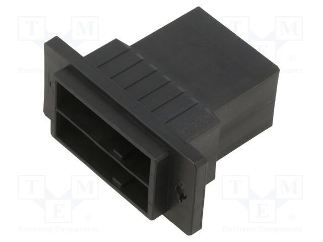 Conector TE Connectivity Dynamic D-5200 tată 6 pini cablu-placă negru
