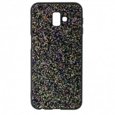 Husa Disco Glitter pentru Samsung Galaxy S10 Plus, TPU, Black foto