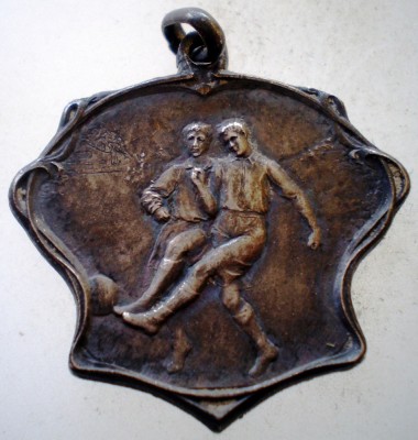 5.419 MEDALIE FOTBAL SP. C. JETTOIS 1927 CHALL. EREBOUT foto