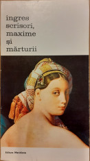 Scrisori, maxime si marturii. Biblioteca de arta 354 foto