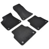 Cumpara ieftin Covorase Auto Mocheta Umbrella Audi A8 III (D4) 2010-2017, Negru, Set 4 Buc, Tip Textil, Dedicat