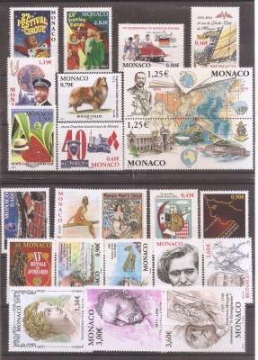 Monaco 2003 - An complet (27 serii), MNH (vezi descrierea) foto