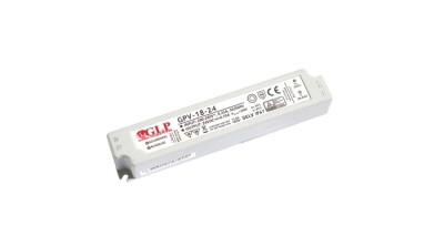 GLP GPV-18-24, sursă de alimentare GLP seria GPV 24V/0.75A, CV, fără PFC, carcasă din plastic IP67 foto