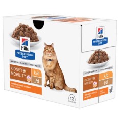 Hill&amp;amp;#039;s Prescription Diet Feline k/d + Mobility 12 x 85 g foto