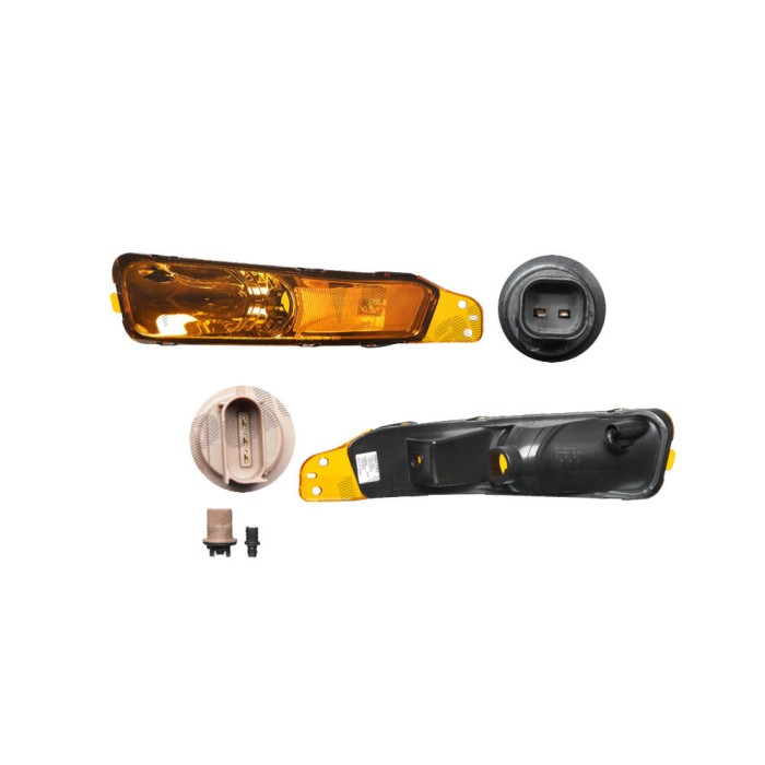 Lampa semnalizare fata cu lumina parcare Ford Mustang, 09.2004-02.202009, partea Dreapta, Fata, Tip=USA; galben; fara soclu bec; Omologare: SAE, Taiw
