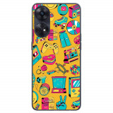 Husa Oppo Reno 8T 4G Silicon Gel Tpu Model Pop Art Vintage