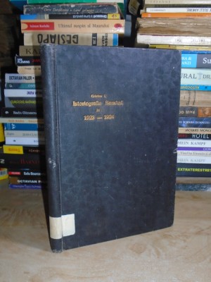 IOACHIM CRACIUN - ISTORIOGRAFIA ROMANA IN 1923-1924 : REPERTORIU BIBLIOGRAFIC foto