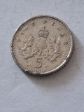 5 pence 1994 marea britanie