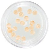 Cumpara ieftin Strasuri rotunde - portocaliu deschis, 3mm, INGINAILS