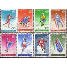 1987 - Jocurile Olimpice Calgary, sport, serie neuzata