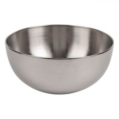 Bol Metalic, Argintiu, Capacitate 3.5L, Diametru 24cm, &Icirc;nălțime 12cm
