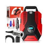 Compresor aer auto, pompa portabila cu laterna, DC TurboAir100, 120w, Maltec, 114802