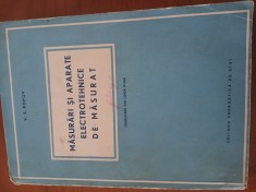 Măsurători Si Aparate Electrotehnice De Măsură-V.S.Popov.