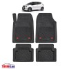 Covorase Auto TeamCar&reg; Tip Tavita Compatibile Citroen C1 II (2014-2022) Negru Material Rezistent, Cauciuc, Oem