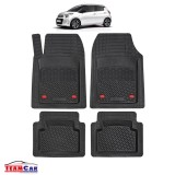 Covorase Auto TeamCar&reg; Tip Tavita Compatibile Citroen C1 II (2014-2022) Negru Material Rezistent, Cauciuc