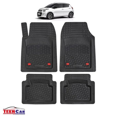 Covorase Auto TeamCar&amp;reg; Tip Tavita Compatibile Citroen C1 II (2014-2022) Negru Material Rezistent foto