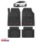 Covorase Auto TeamCar&reg; Tip Tavita Compatibile Citroen C1 II (2014-2022) Negru Material Rezistent