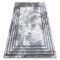 Covor acril VALS 01553A C53 74 Cadru marmură gri / fildeş, 240x340 cm
