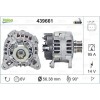 Alternator Valeo Dacia Dokker Duster Logan Lodgy Renault Clio Sandero Motor 1.2 Compatibil Nou Aftermarket