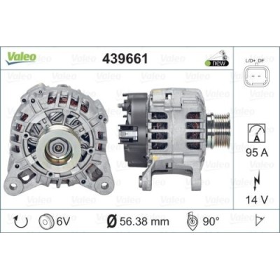 Alternator Valeo 439661 foto