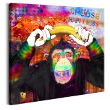 Cumpara ieftin Tablou - Choose Happiness 70x70 cm