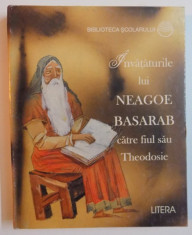 INVATATURILE LUI NEAGOE BASARAB CATRE FIUL SAU THEODOSIE foto