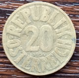 (M2026) MONEDA AUSTRIA - 20 GROSCHEN 1954