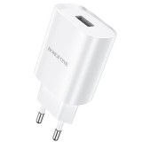 Cumpara ieftin Incarcator Retea Borofone, BN1 Innovative, 2.1A, 1 X USB, Alb
