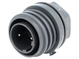 Conector Circular Soclu Tată 2 PIN Contacte Alamă