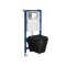 Set rezervor WC montat pe perete Roya Milos BLM 82CHR