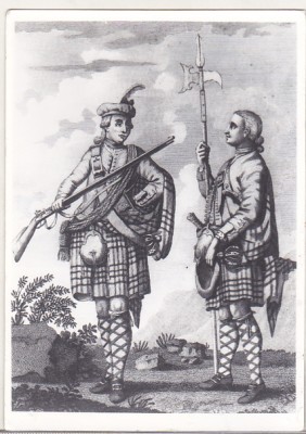 bnk cp Soldati scotieni 1797 - necirculata foto