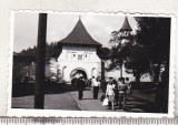 Bnk foto Manastirea Putna - 1976, Alb-Negru, Romania de la 1950, Cladiri