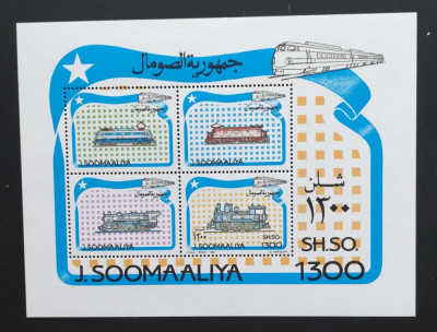 SOMALIA-1994-LOCOMOTIVE -1 Coala Mica**SOM 087 foto