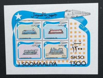 SOMALIA-1994-LOCOMOTIVE -1 Coala Mica**SOM 087 foto