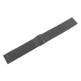 Bratara Ceas Milaneza Negru-antracit din Otel Inoxidabil 16mm 18mm 20mm 22mm