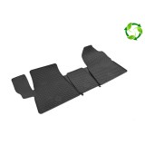 Covorase cauciuc dedicate Renault Master diesel Master Electric, 2024-prezent, Gumarny Zubri Cehia (doar locurile din fata)