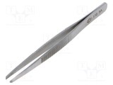 Pensetă dreaptă plată dințată 120mm pentru precizie PIERGIACOMI