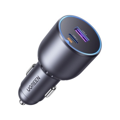 Incarcator auto universal USB, Type-C Ugreen, negru, 35023 foto