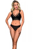 Set Lenjerie Sexy 2 Piese Negru S/M