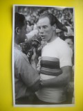 HOPCT 542 H - FOTOGRAFIE VECHE-D= 18/11 CM- CAMPIONAT MONDIAL CICLISM -CAMPION HARRIS DONNANT UK-SPORT-1947-FOTO AGENTIA ASSOCIATEDPRESS PHOTOS 1947