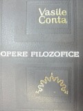 OPERE FILOZOFICE-VASILE CONTA 1967