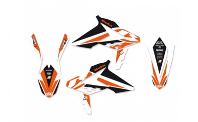 Set stikere Beta RR 2T 4T 13- 17 BlackBird Dream 4 Portocaliu Negru Alb foto