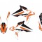Set stikere Beta RR 2T 4T 13- 17 BlackBird Dream 4 Portocaliu Negru Alb